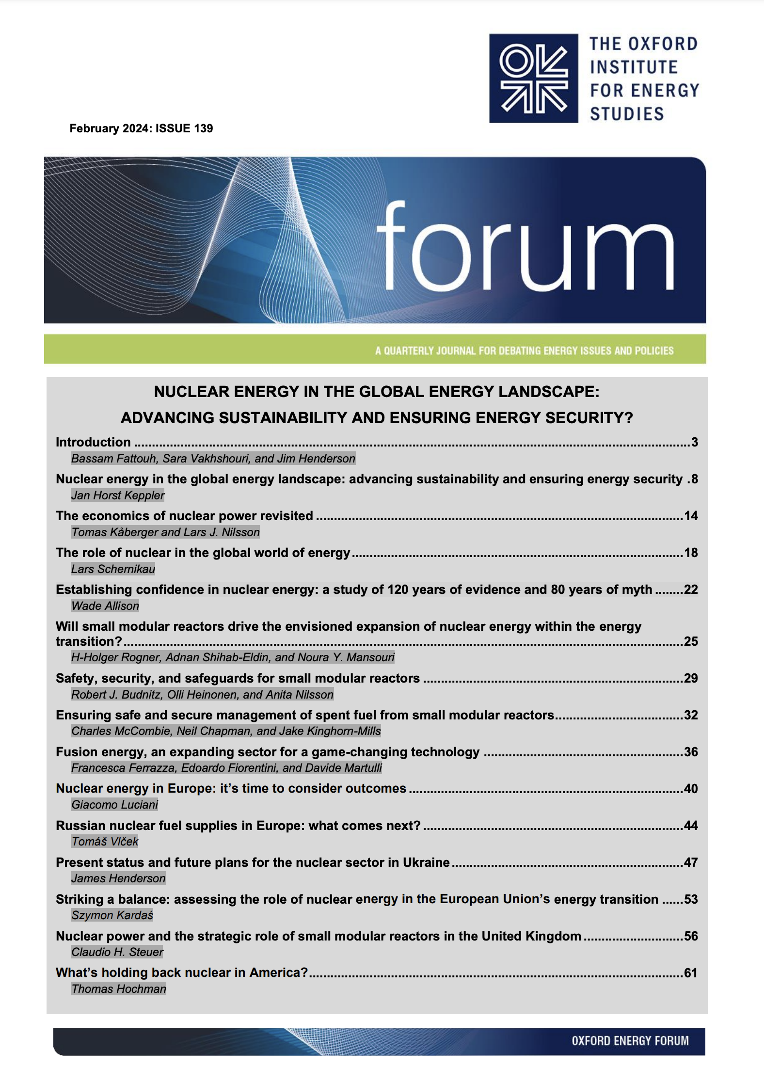 Will Small Modular Reactors Drive the Envisioned Expansion of Nuclear Energy Within the Energy Transition?