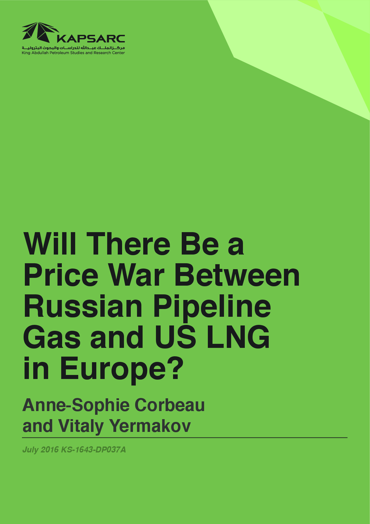 Will There Be a Price War Between Russian Pipeline Gas &amp;#038; US LNG in Europe? (1)