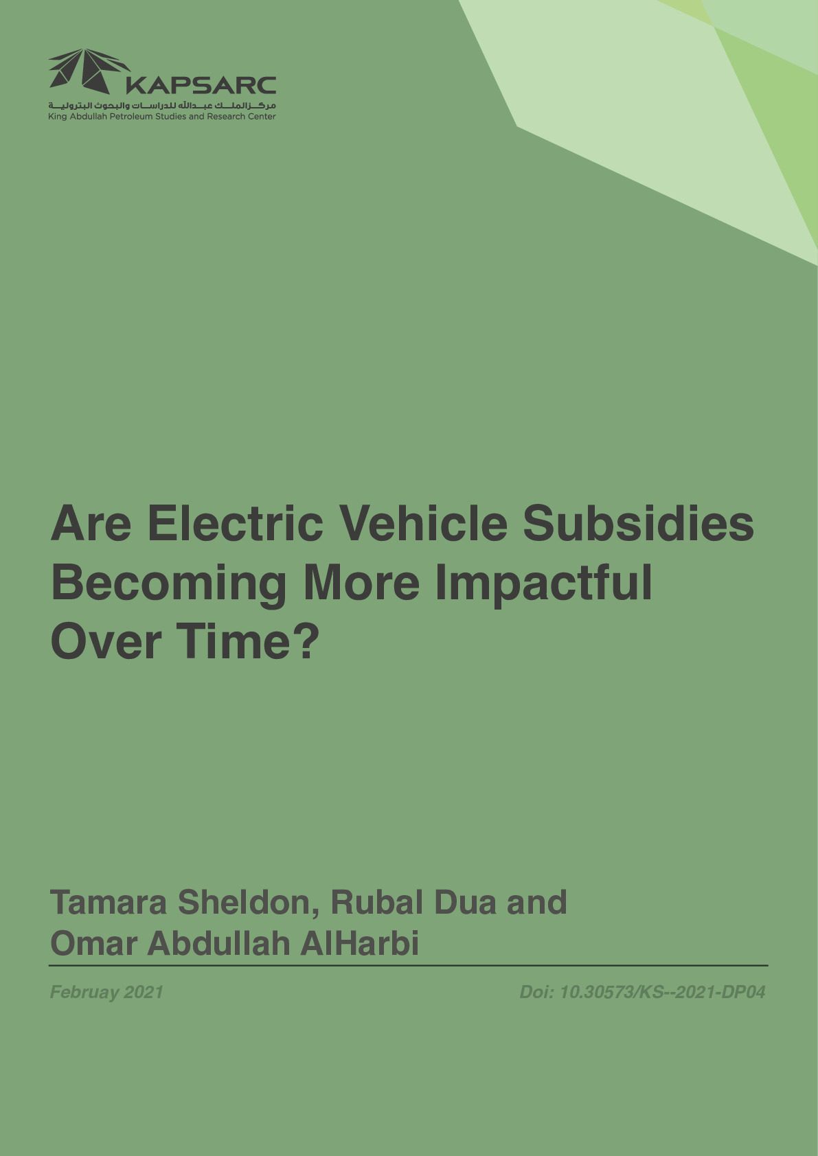 Are Electric Vehicle Subsidies Becoming More Impactful Over Time? (1)