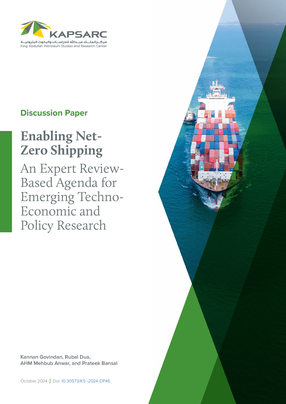 Enabling Net-Zero Shipping An Expert Review-Based Agenda for Emerging Techno-Economic and Policy Research (1)