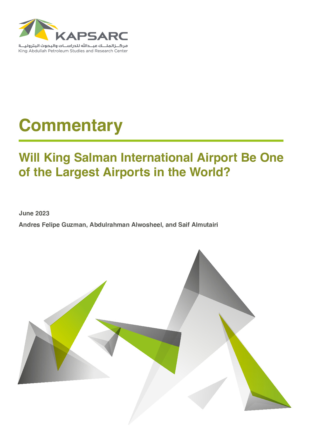 Will King Salman International Airport Be One of the Largest Airports in the World? (1)