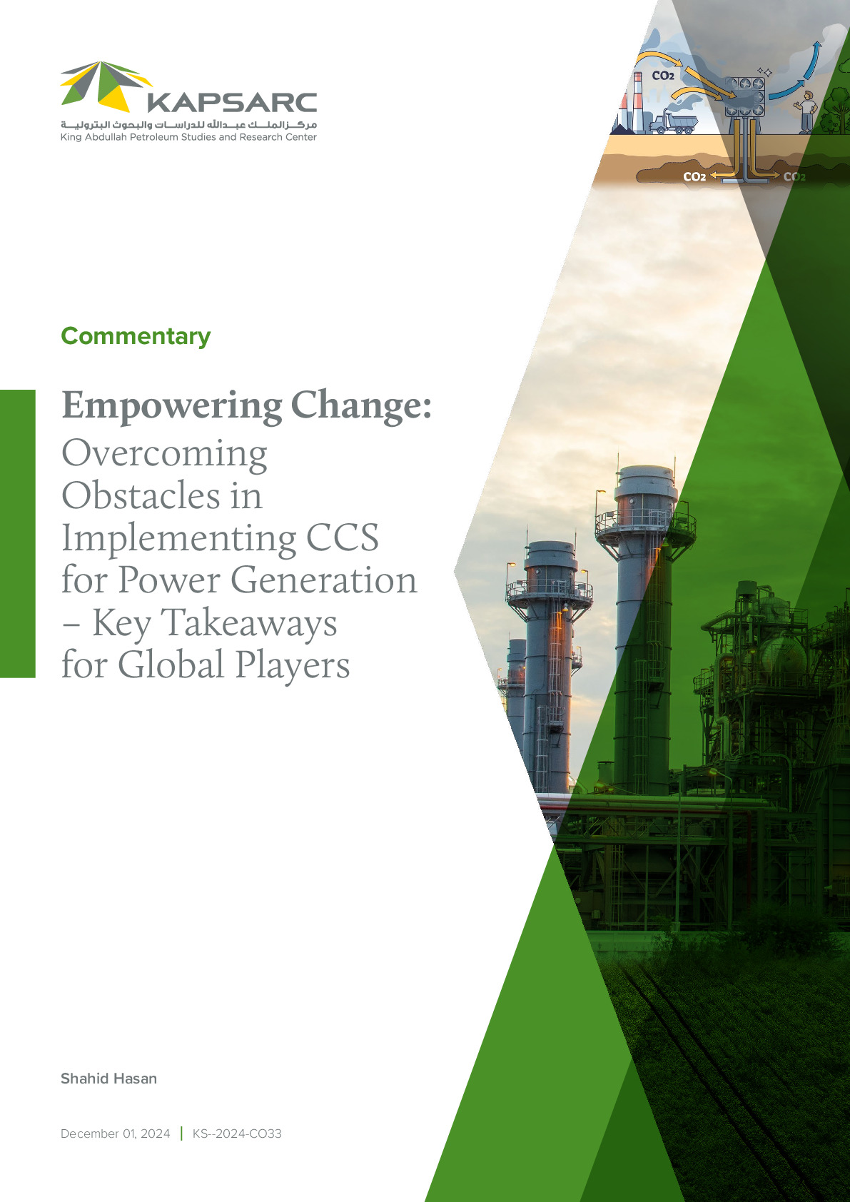 Empowering Change: Overcoming Obstacles in Implementing CCS for Power Generation – Key Takeaways for Global Players (1)