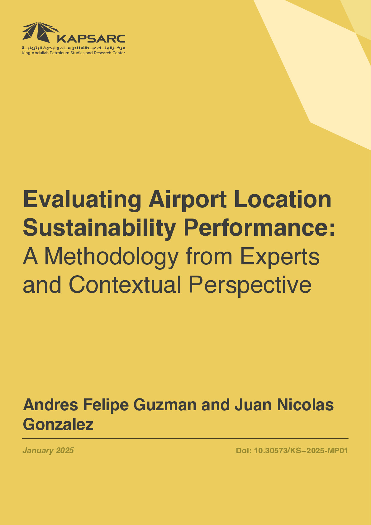 Evaluating Airport Location Sustainability Performance: A Methodology from Experts and Contextual Perspective (1)