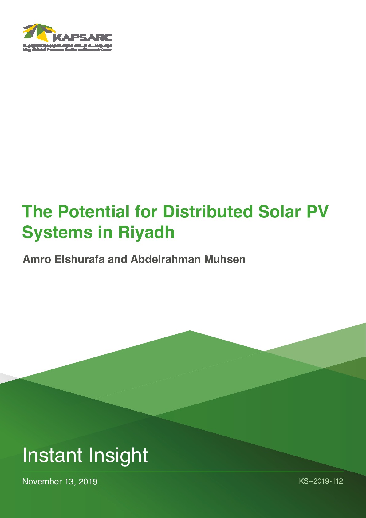 The Potential for Distributed Solar PV Systems in Riyadh (1)