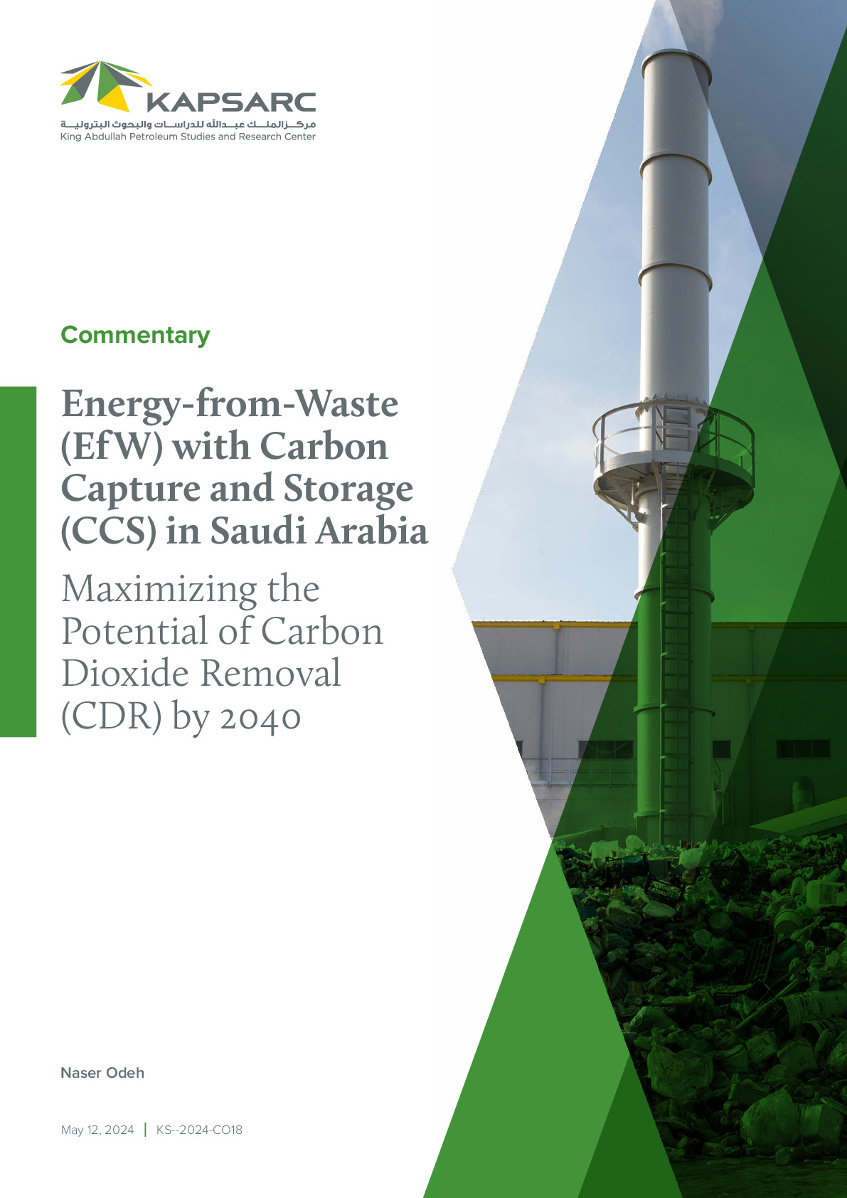 Energy-from-Waste (Ef W) with Carbon Capture and Storage (CCS) in Saudi Arabia (1)