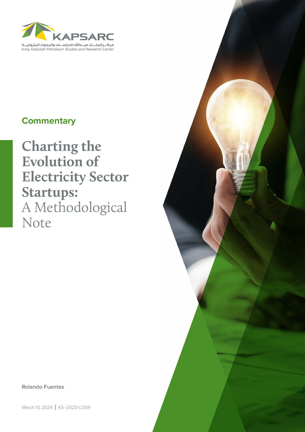 Charting the Evolution of Electricity Sector Startups: A Methodological Note (1)