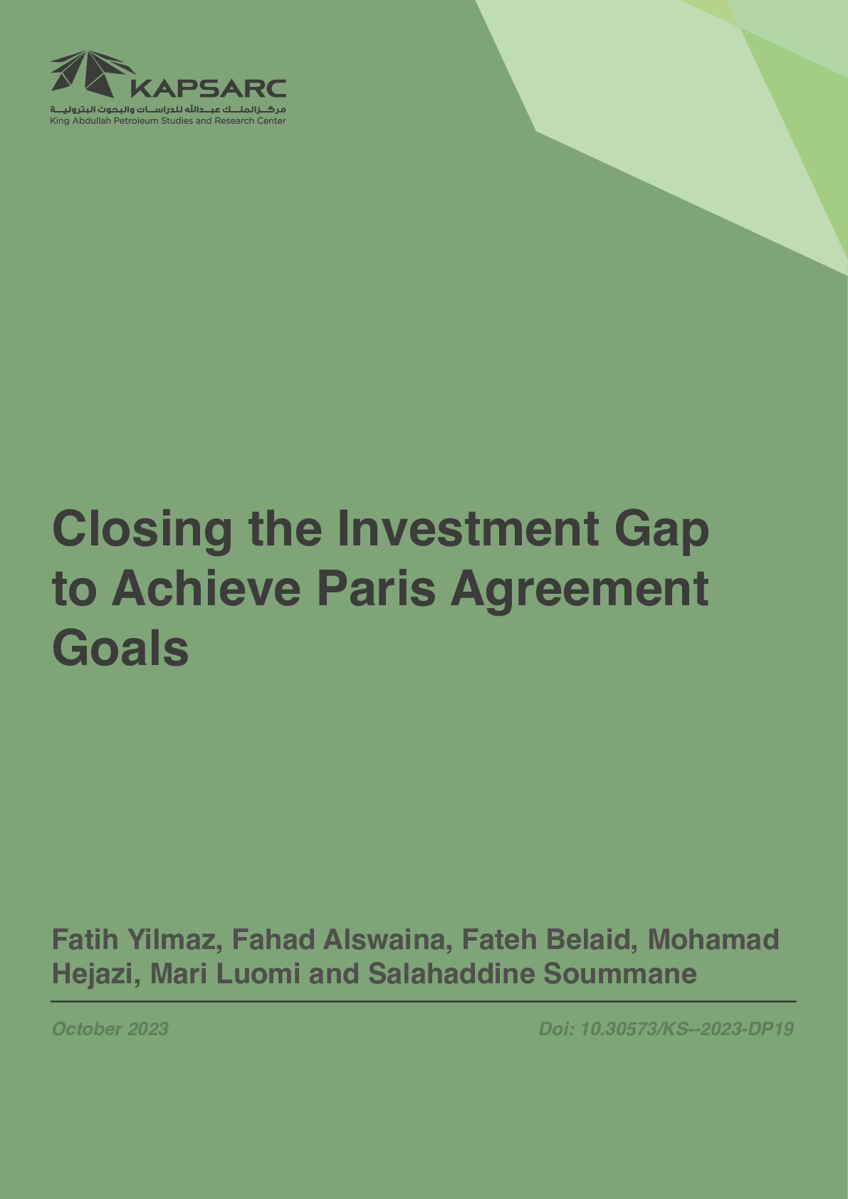 Closing the Investment Gap to Achieve Paris Agreement Goals (1)