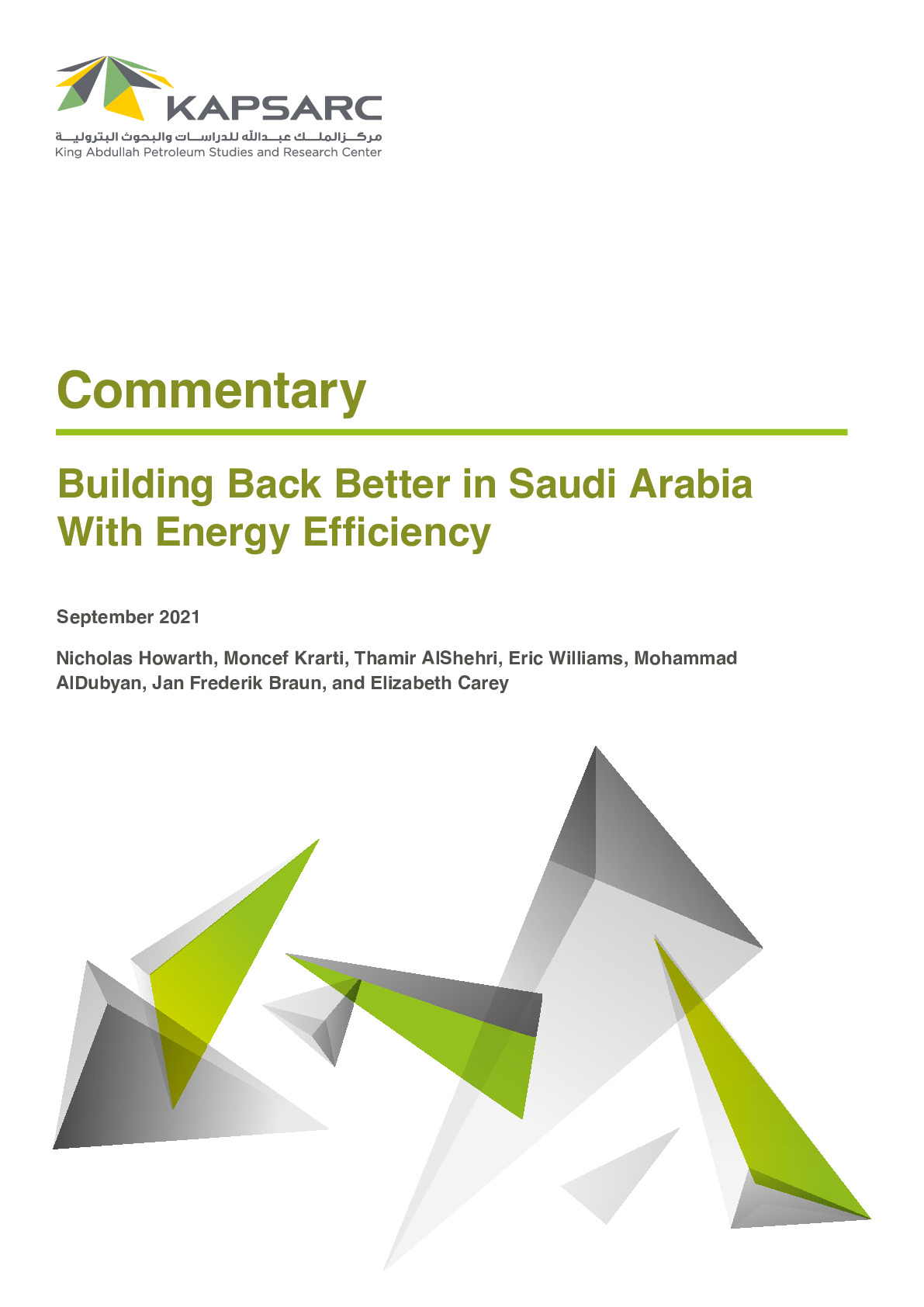 Building Back Better in Saudi Arabia With Energy Efficiency (1)