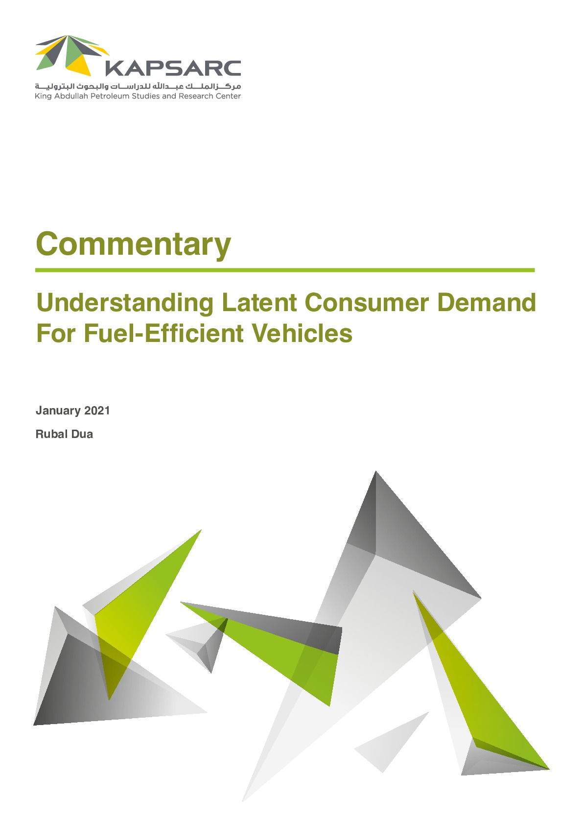 Understanding Latent Consumer Demand For Fuel-Efficient Vehicles (1)