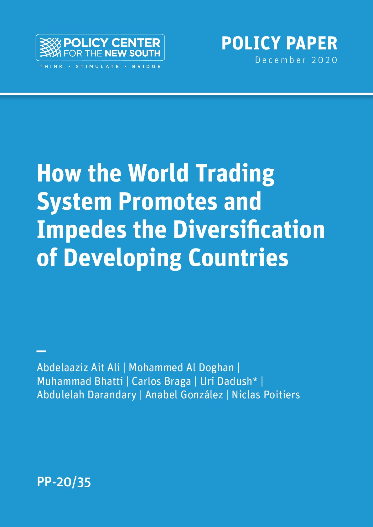 How the World Trading System Promotes and Impedes the Diversification of Developing Countries (1)