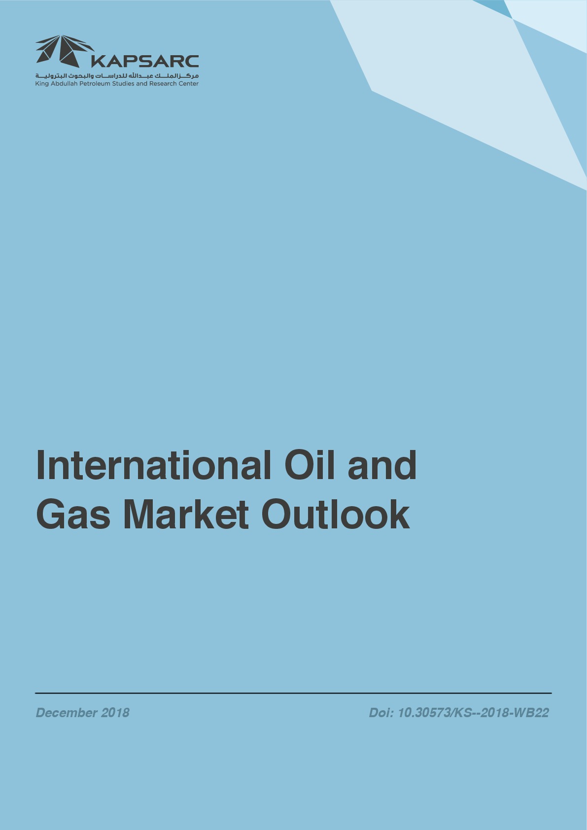 International Oil and Gas Market Outlook (1)